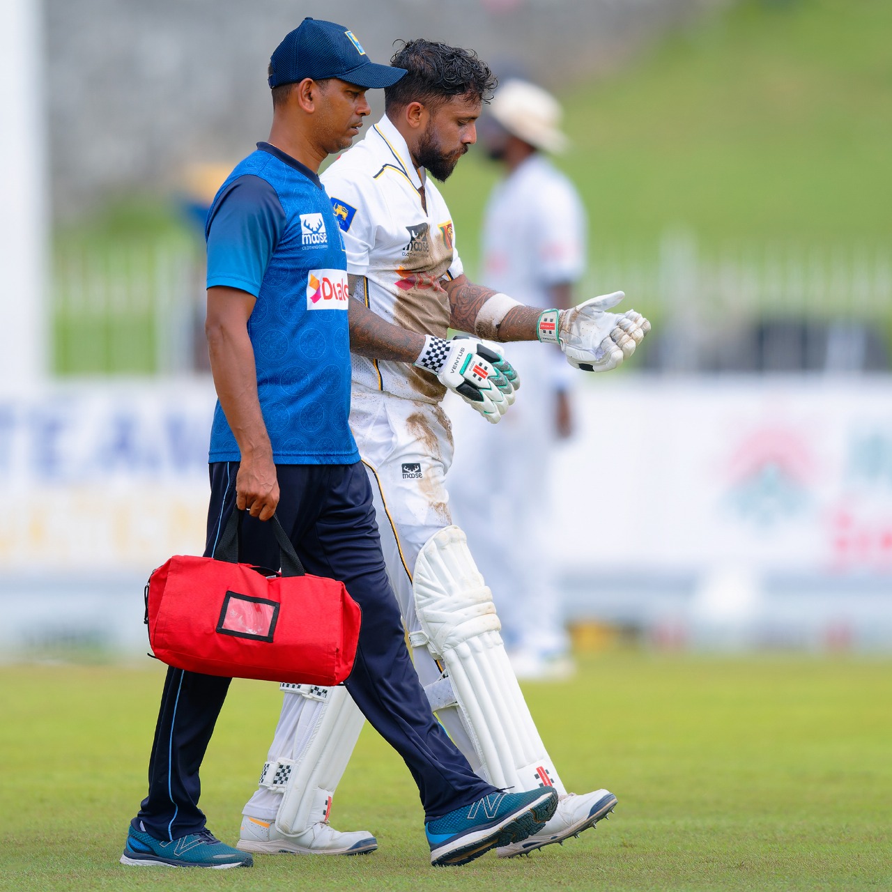 Diving mishap sidelines a key warrior amid a tense cricket clash, sparking game concerns.!