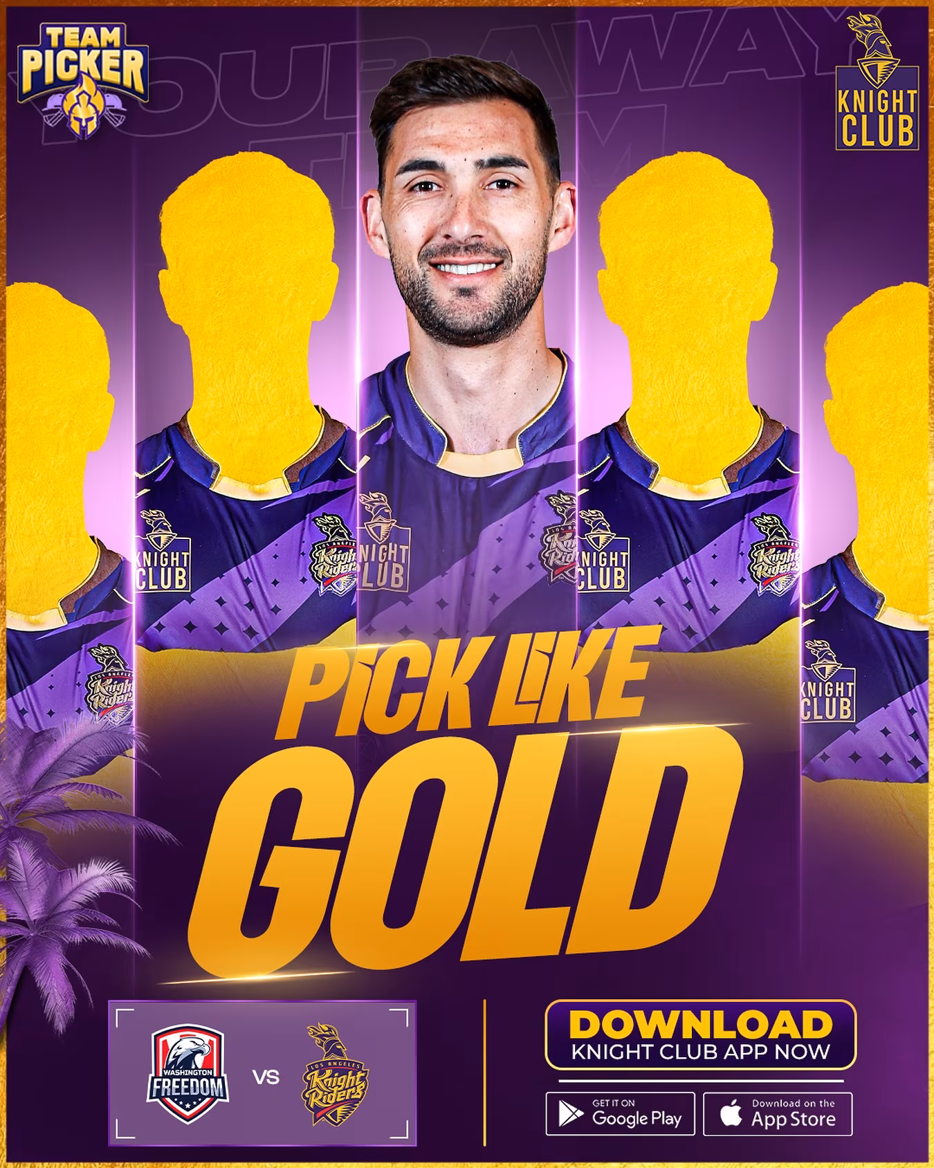 Fans Shape Match 3's Action as LA Knight Riders Ignite Interactive Play, Driving Wins!!!!