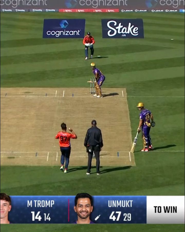LA Knight Riders Set New Tone With Unmukt Chand