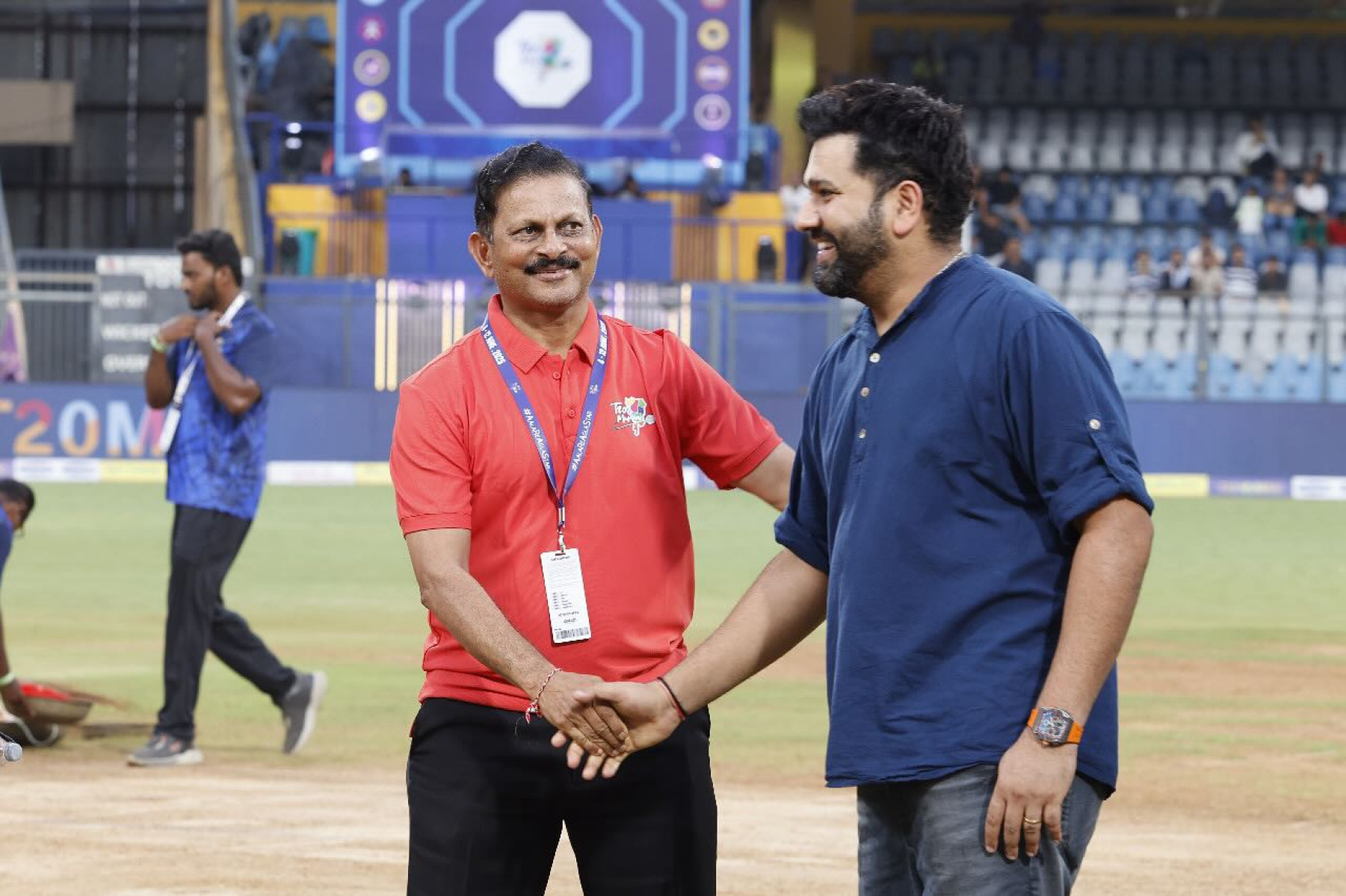 Lalchand Rajput Shines At T20 Mumbai League Veteran hit man adds strategic spark in Mumbai's T20 league – a force on pitch, unmatched!
