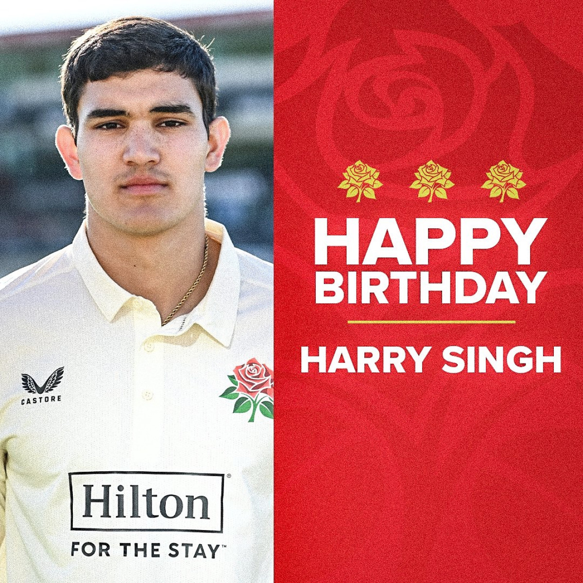 Lancashire Cricket Men Celebrate Harry Singh’s Birthday Lancashire Cricket Men mark the special day of rising star Harry Singh with festive cheer!