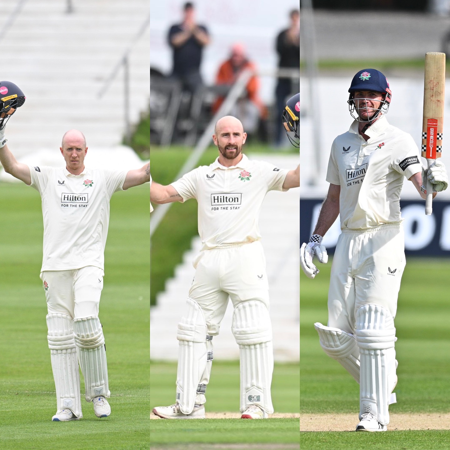 Lancashire’s dominant performance shines as centurions and a 265-run lead secure victory!