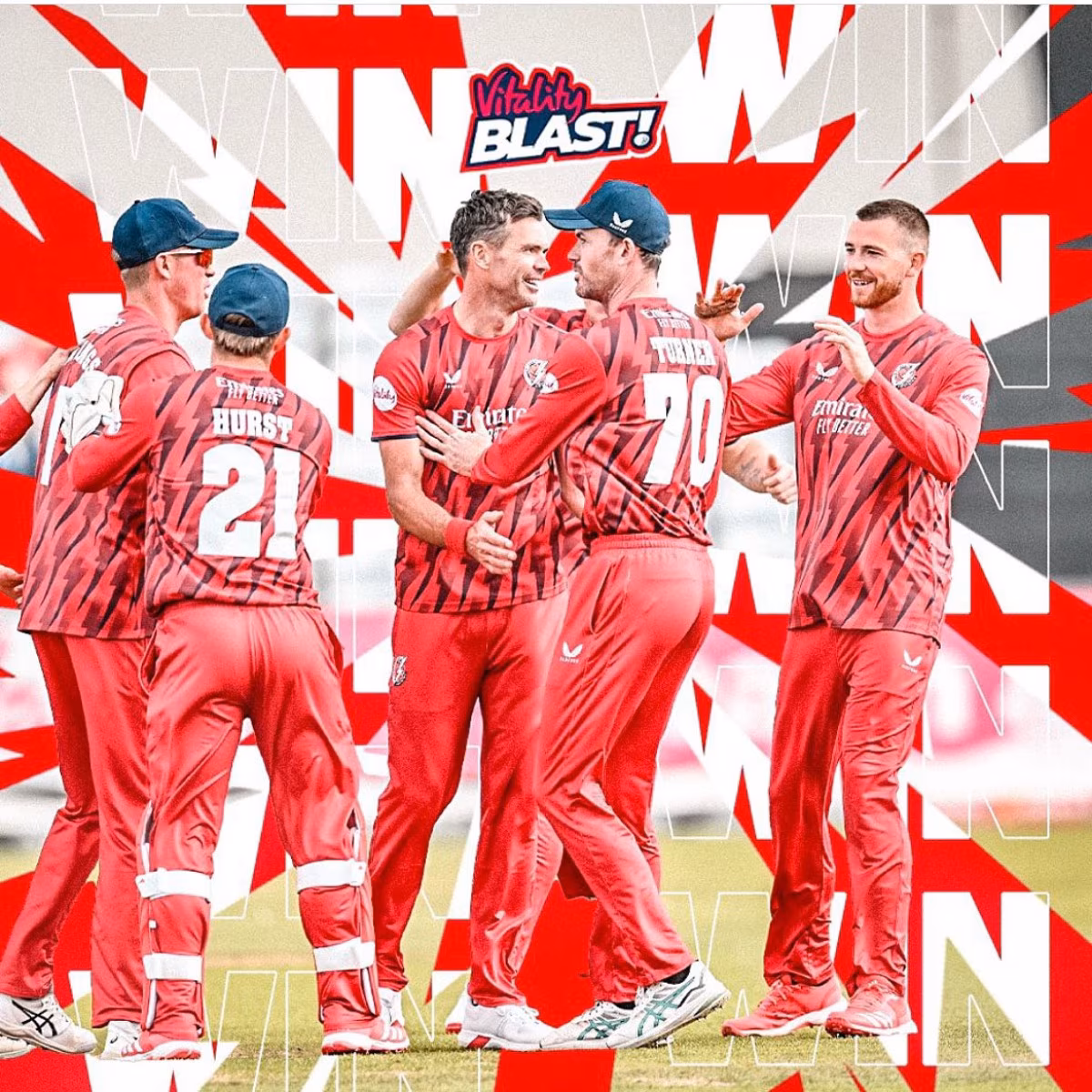 Lancashire Lightning Clinches 7-Wicket Victory Thrilling festival of skill at New Road as the side reclaims form, seven-wicket triumph!!