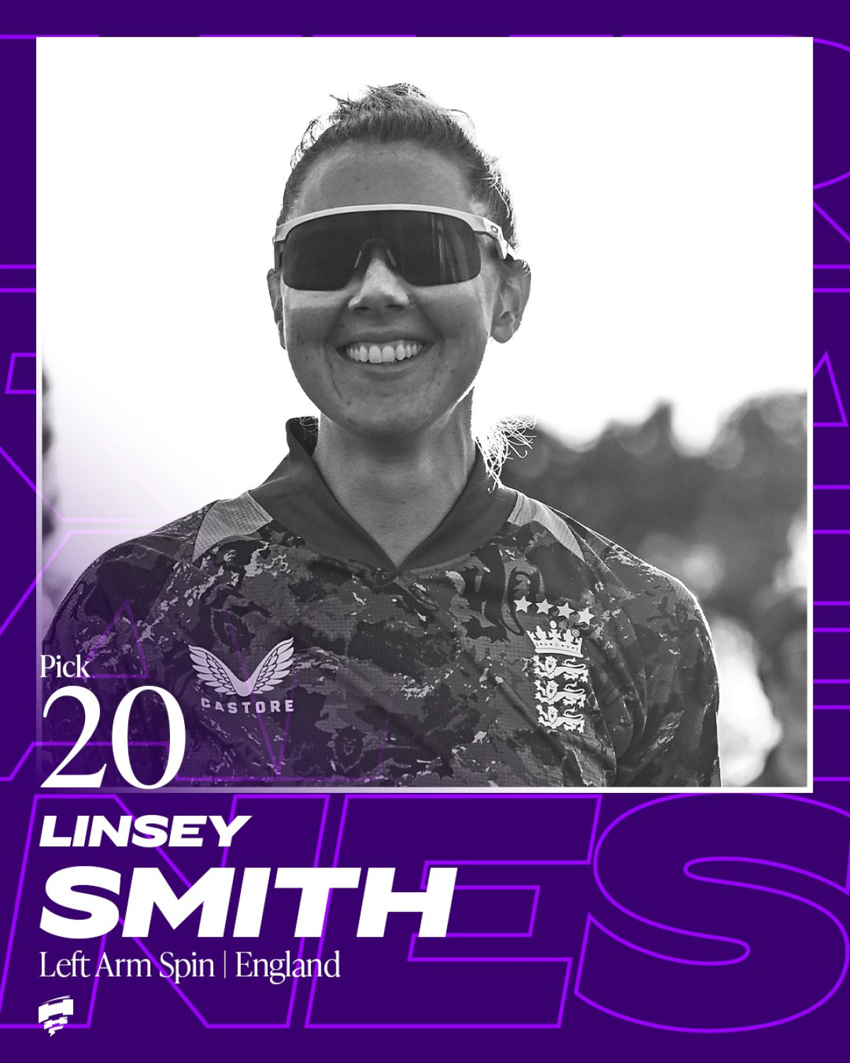 Left Arm Spinner Linsey Smith Selected For WBBL11 Hobart Hurricanes complete WBBL11 roster with English spinner Linsey Smith in action now!