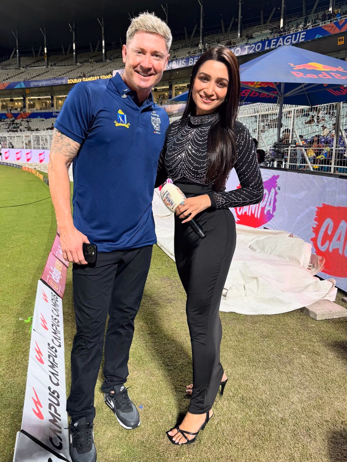 Legends Gather At Bengal Pro T20 League Opening Cricket icons and celebrated figures set the stage ablaze at Bengal's latest league debut!