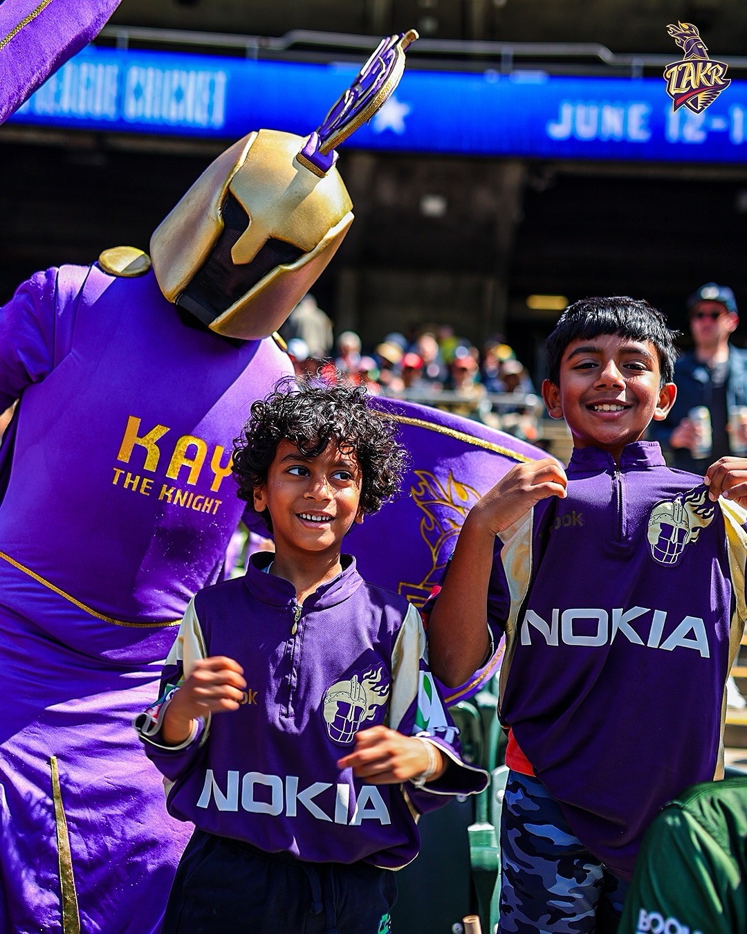 Los Angeles Knight Riders Thank Fans At Coliseum