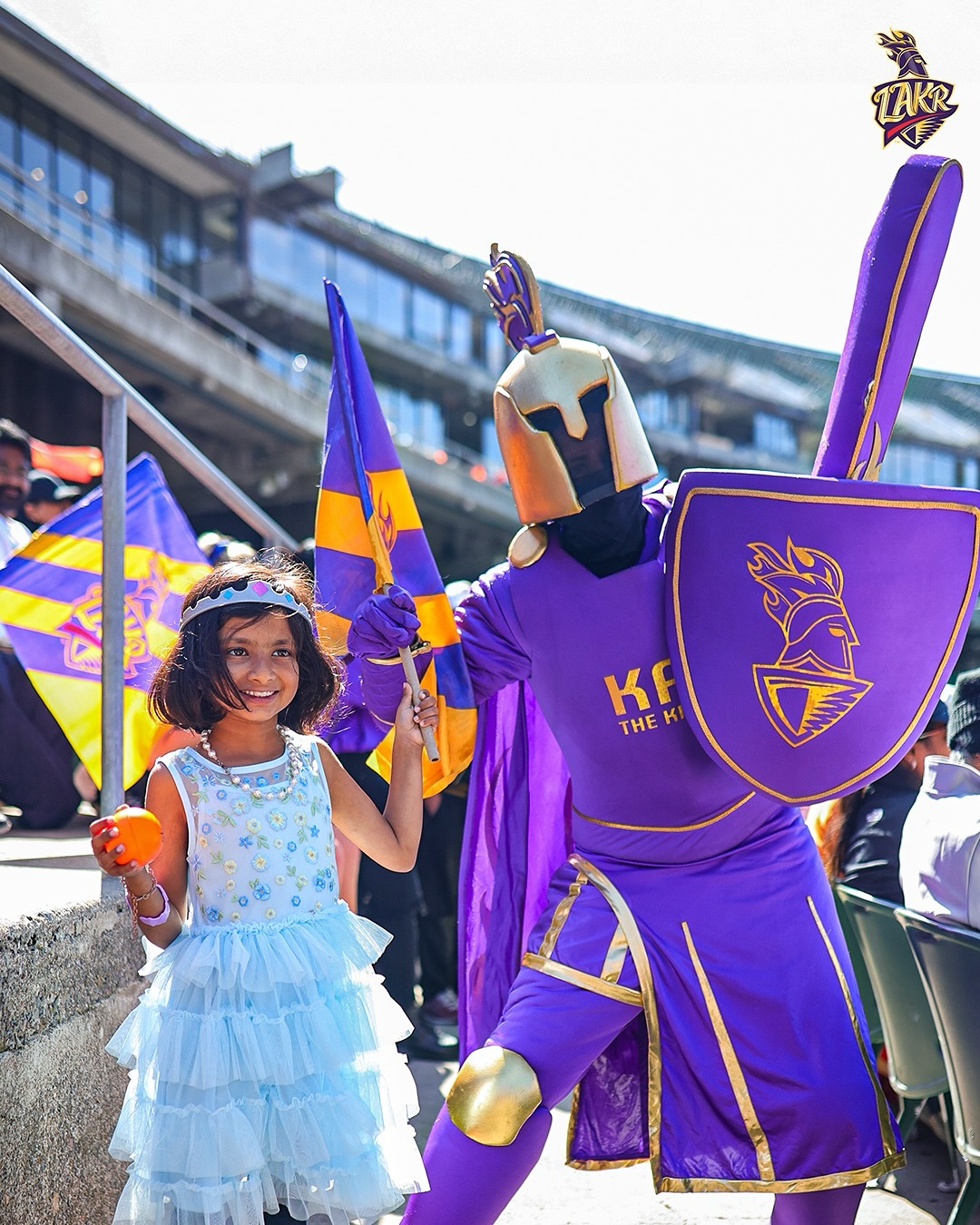 Los Angeles Knight Riders Thank Fans At Coliseum
