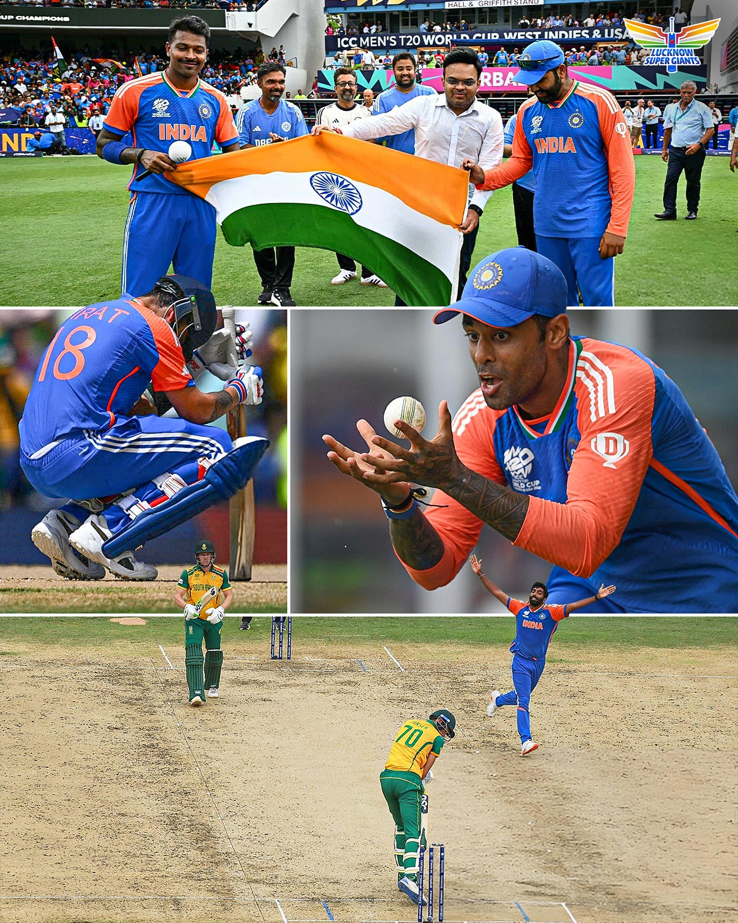 Celebrating Indian Pride Abroad: LSG Hoists the National Flag in Barbados With Zeal & Vim!
