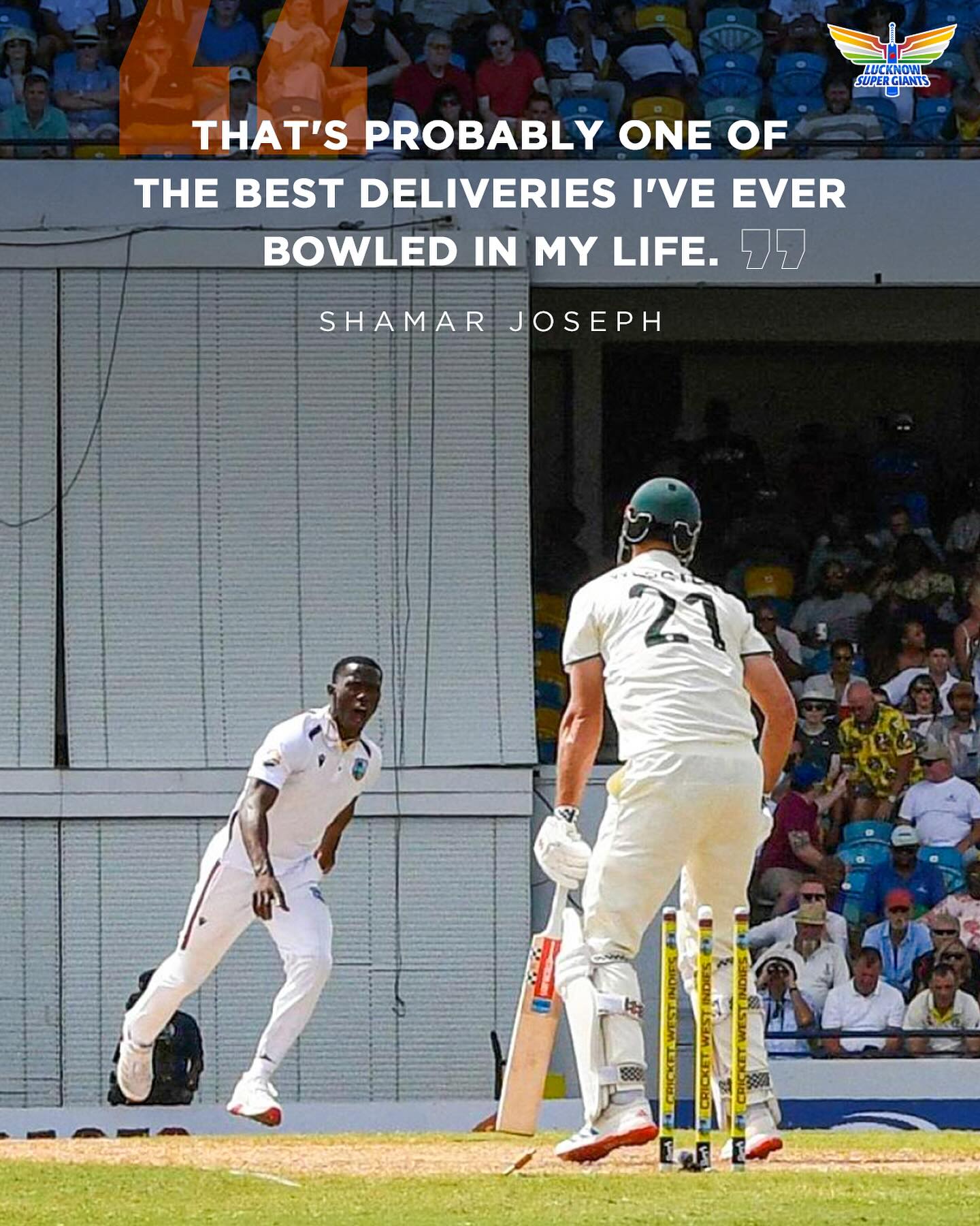 Instagram buzz as LS Giants celebrate Shamar’s stellar moment, igniting fan fervor online!
