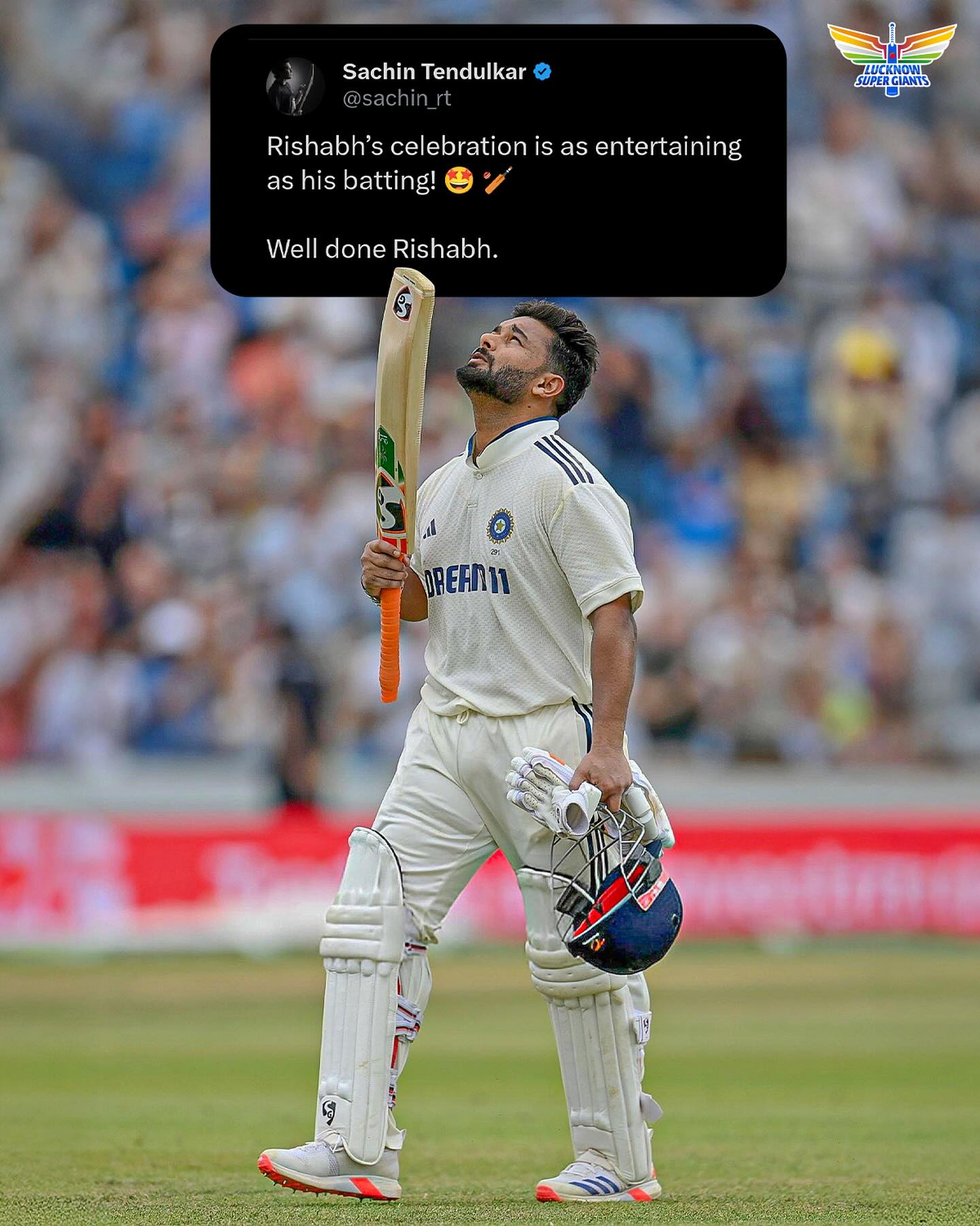 Lucknow Super Giants Highlight Iconic Tweet Moment Social Media Brilliance Captured: Unique Tweets Frame the Spirit of T20 Cricket Right Now!