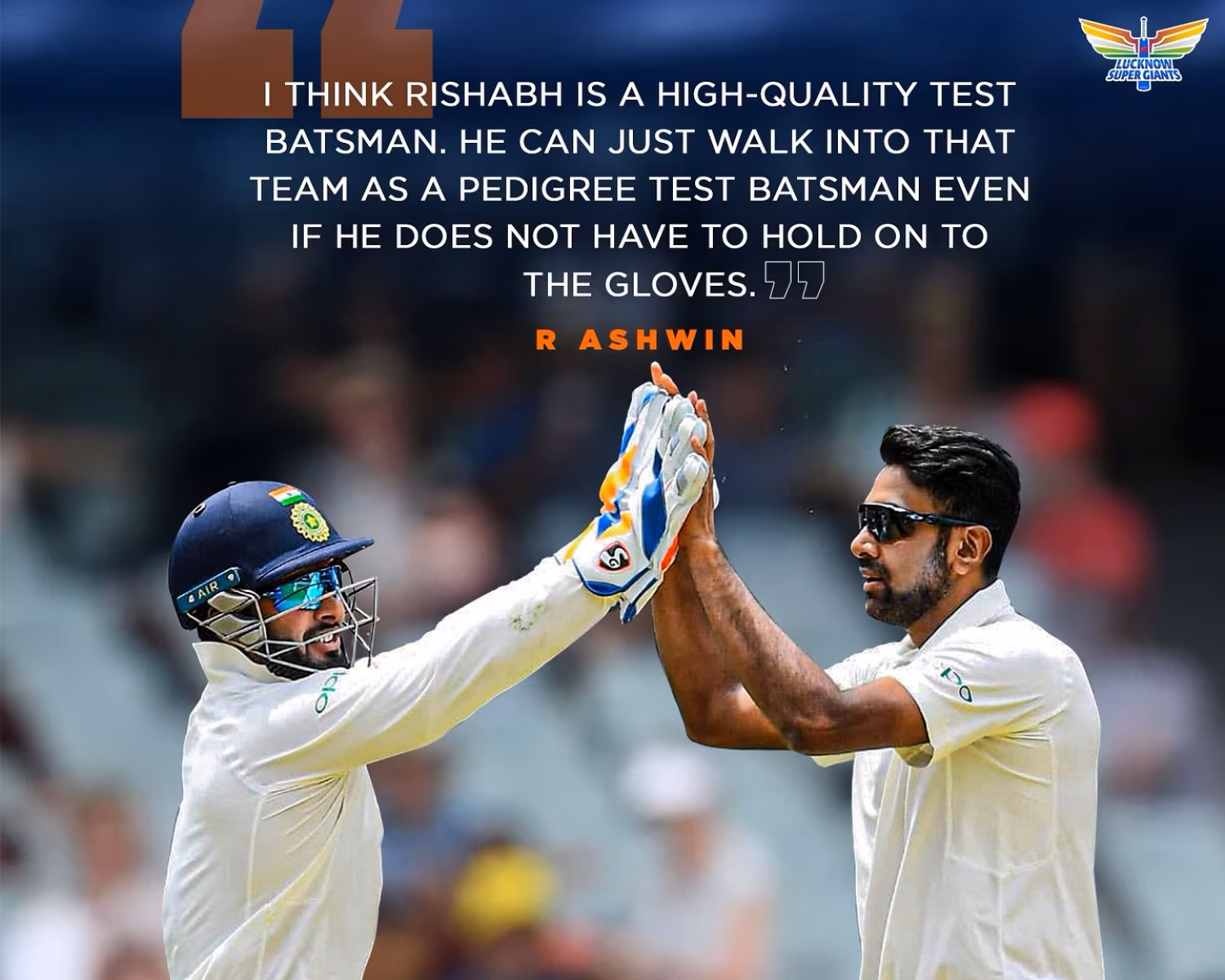 Lucknow Super Giants Show Team Spirit With Friendly Gesture LSG posts a team moment with a friendly nod to Ash, echoing unity on and off field always