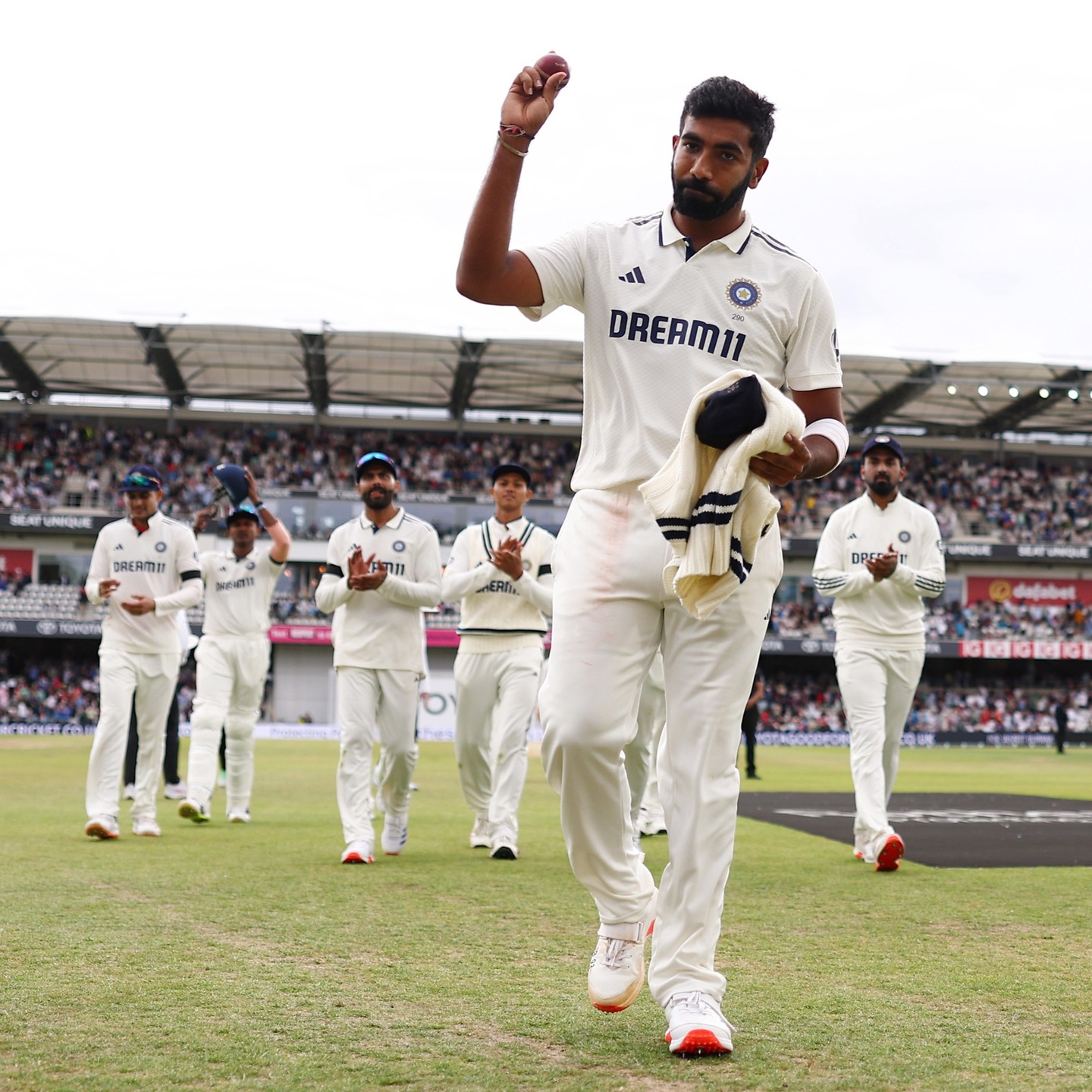 Magic Man Lifts Team India in ENG Clash Jasprit Bumrah dazzles at Headingley with magic on the field, bolstering India's dominance