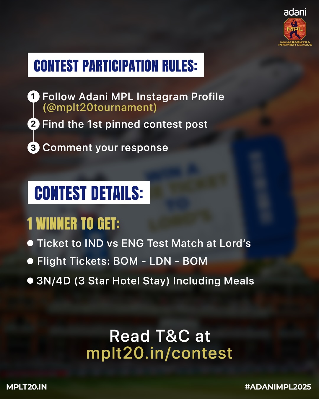 Maharashtra Cricket Launches Fan Engagement for MPL 2025