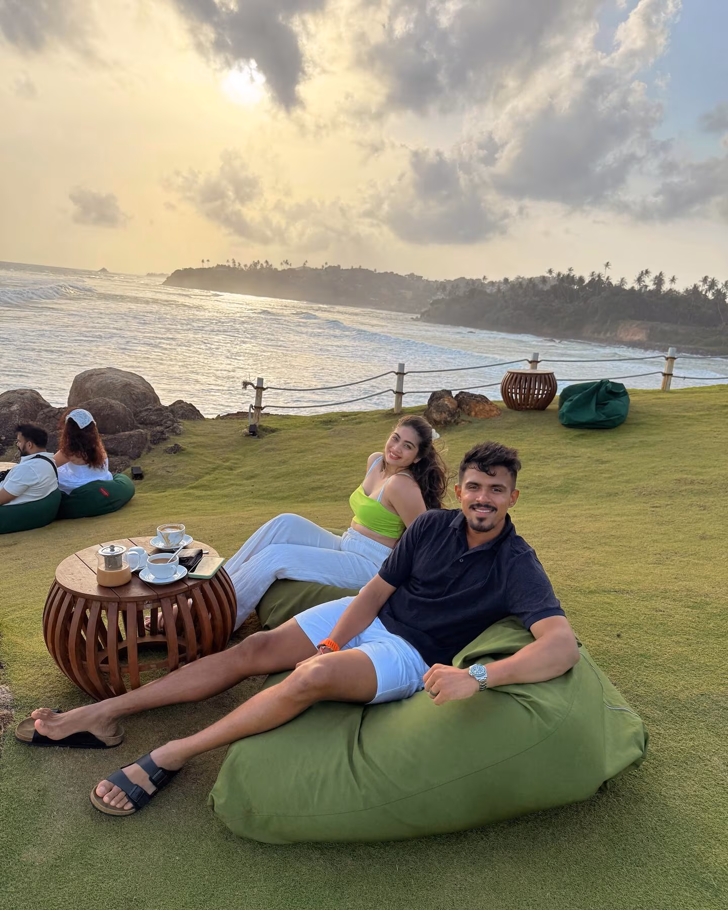 Maheesh Theekshana’s Intimate Getaway Sparks Warm Reactions Renowned bowler Maheesh Theekshana reveals a peaceful escape, sharing intimate moments!!!