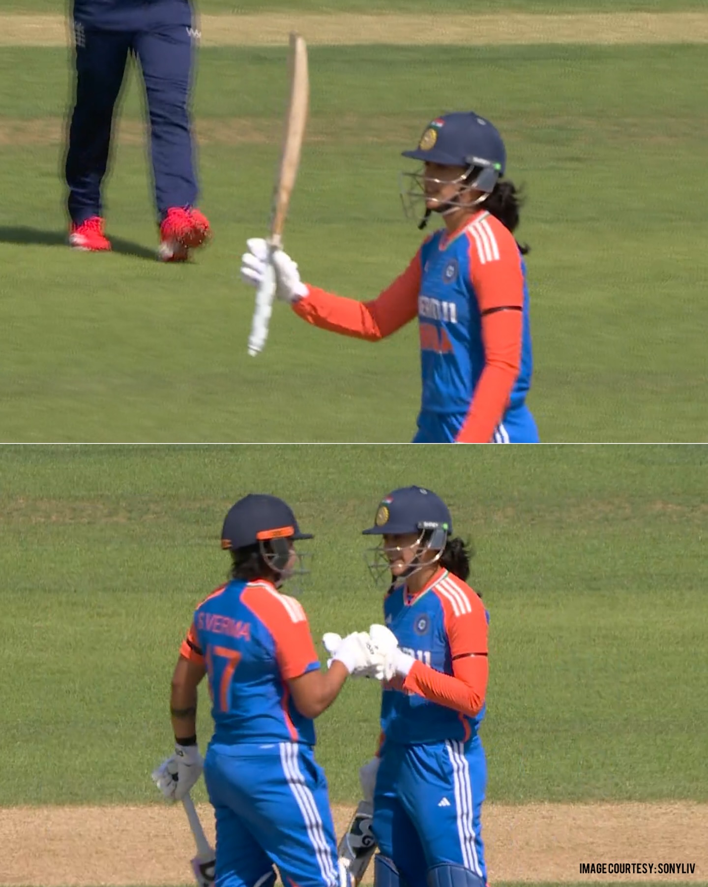 Mandhana Shines At Trent Bridge Dazzling at Trent Bridge, Mandhana mesmerizes fans with unmatched skill and grace on field.