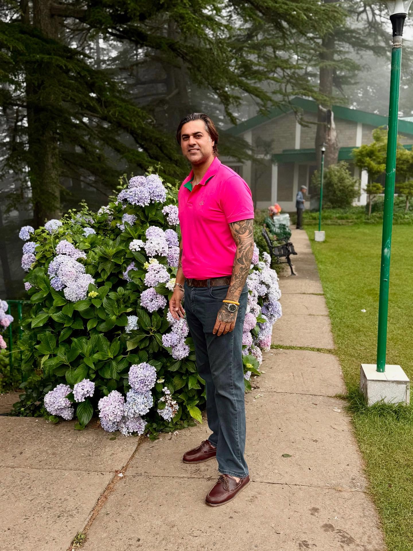 Manpreet Gony Embraces Nature’s Soothing Charm