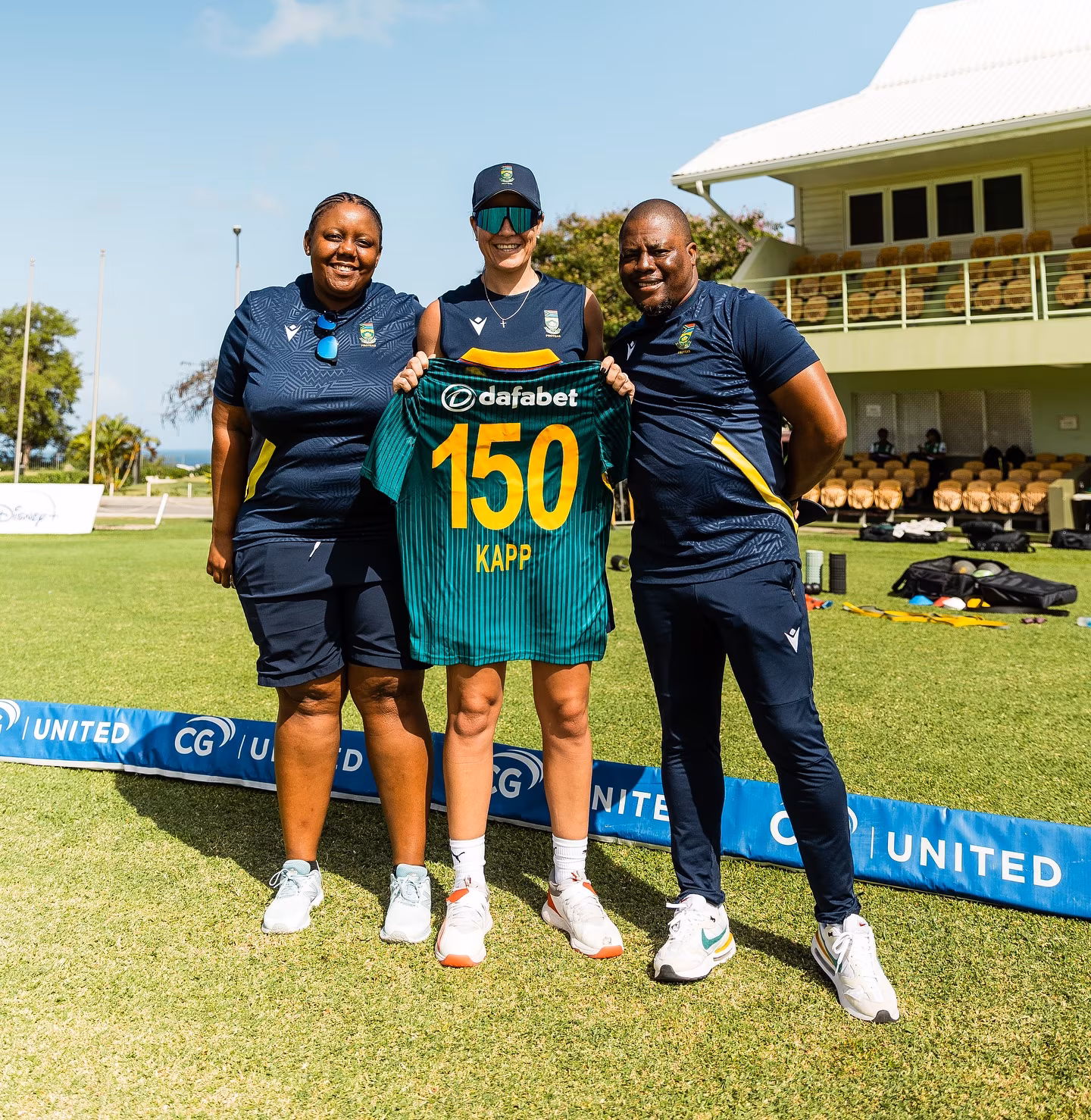 Marizanne Kapp Celebrates 150th ODI Cap South Africa's all-rounder marks milestone achievement with gratitude and team spirit true
