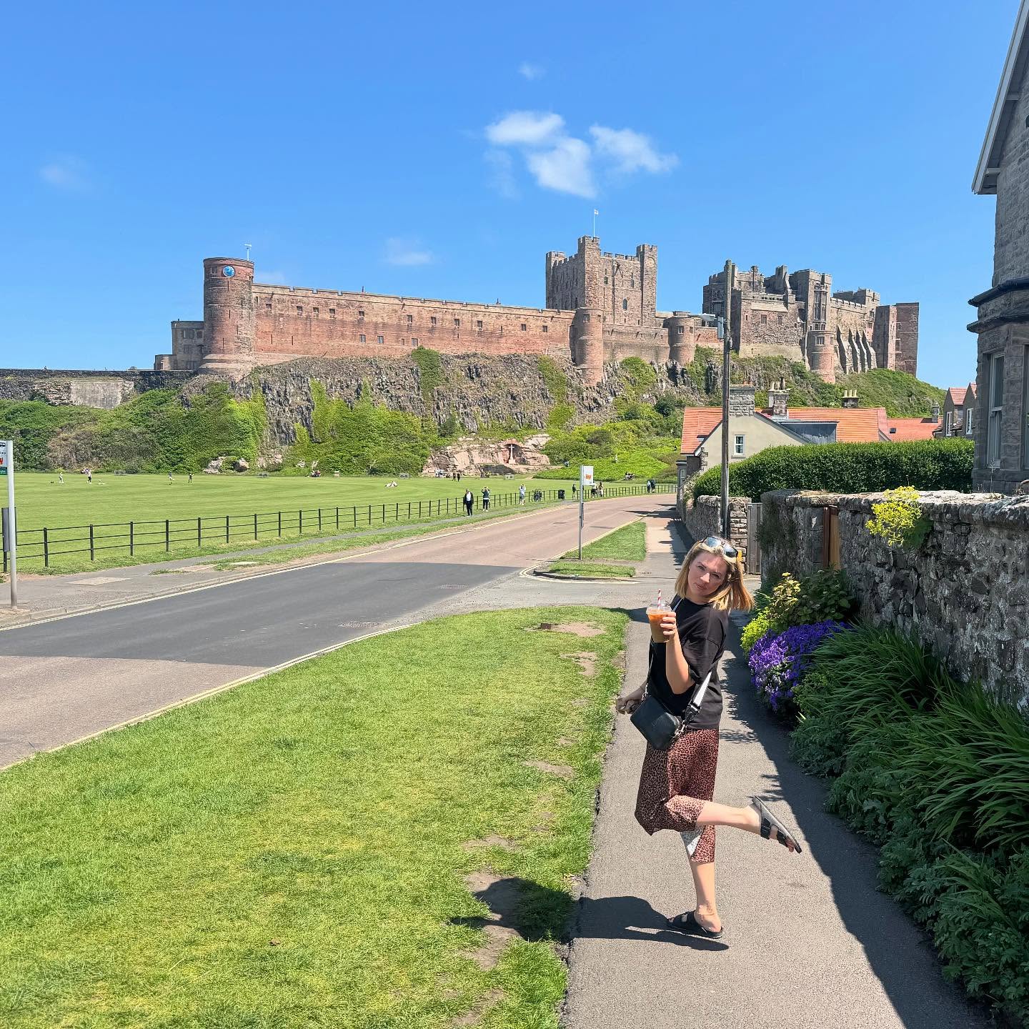 Mark Wood Enjoys A Day Of Rock And Royalty Instagram update shows fast bowler Mark Wood enjoying castle views and rock energy today!