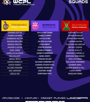 Massy Women’s CPL 2025 Squads Unveiled