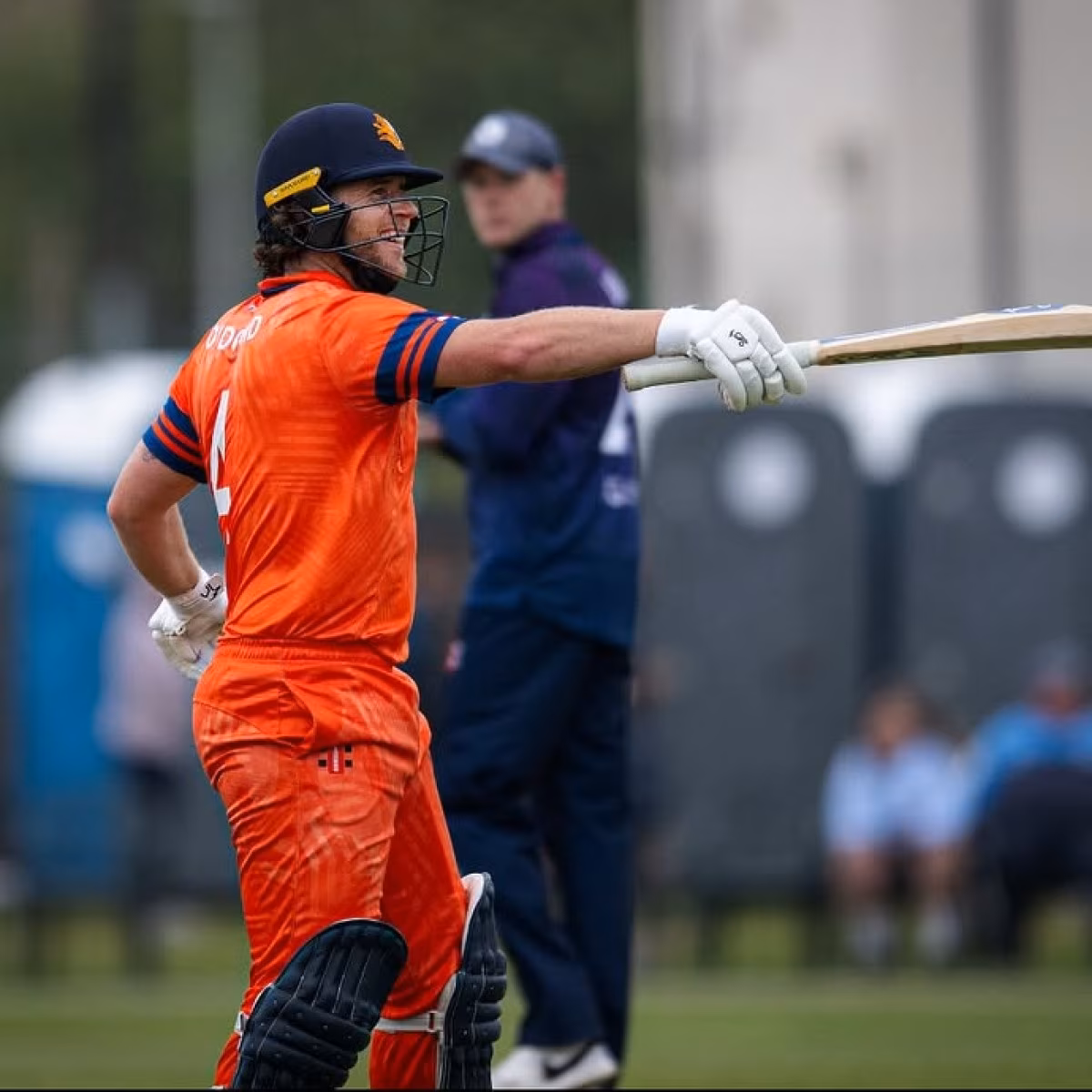 Max O’Dowd Champions The T20’s With Bold Orange Spirit Rallying his team onward, Max inspires a fresh T20 adventure with vibrant unity and drive.