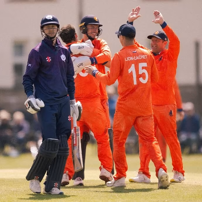 Max O'Dowd Champions The T20's With Bold Orange Spirit