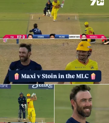 Maxi Triumphs With Stunning Reverse Sweep