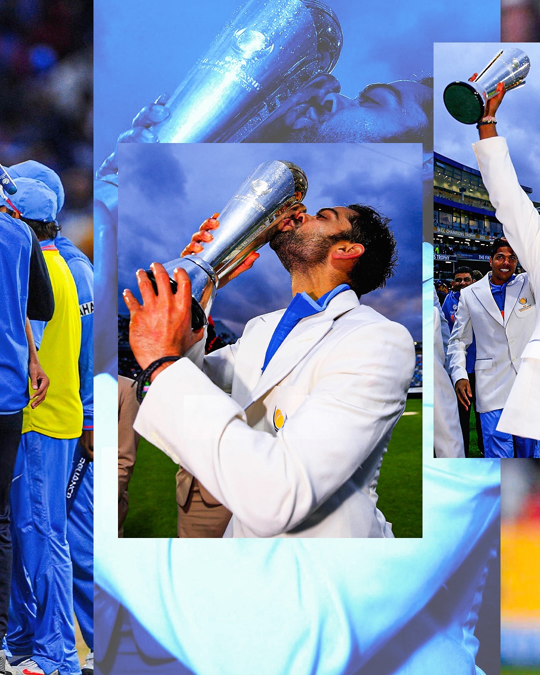 Men In Blue's Rainy Triumph