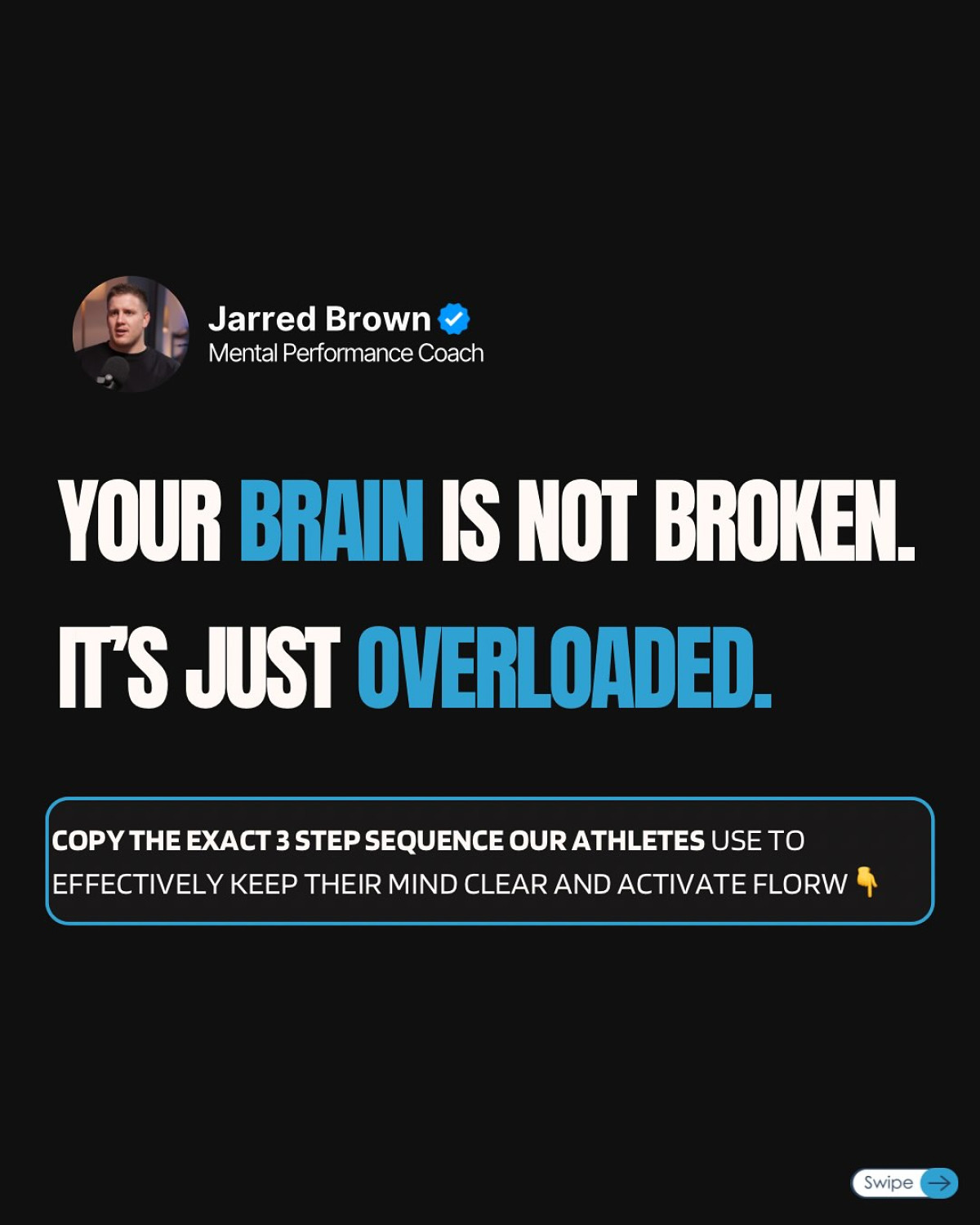 Mental Overload: Upgrade Your Performance Strategy Discover how elite athletes overcome mental clutter with a simple protocol for flow state!