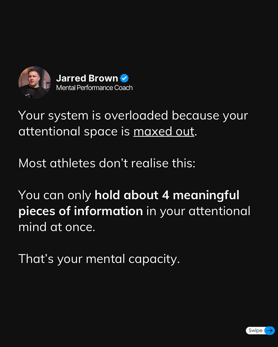 Mental Overload: Upgrade Your Performance Strategy