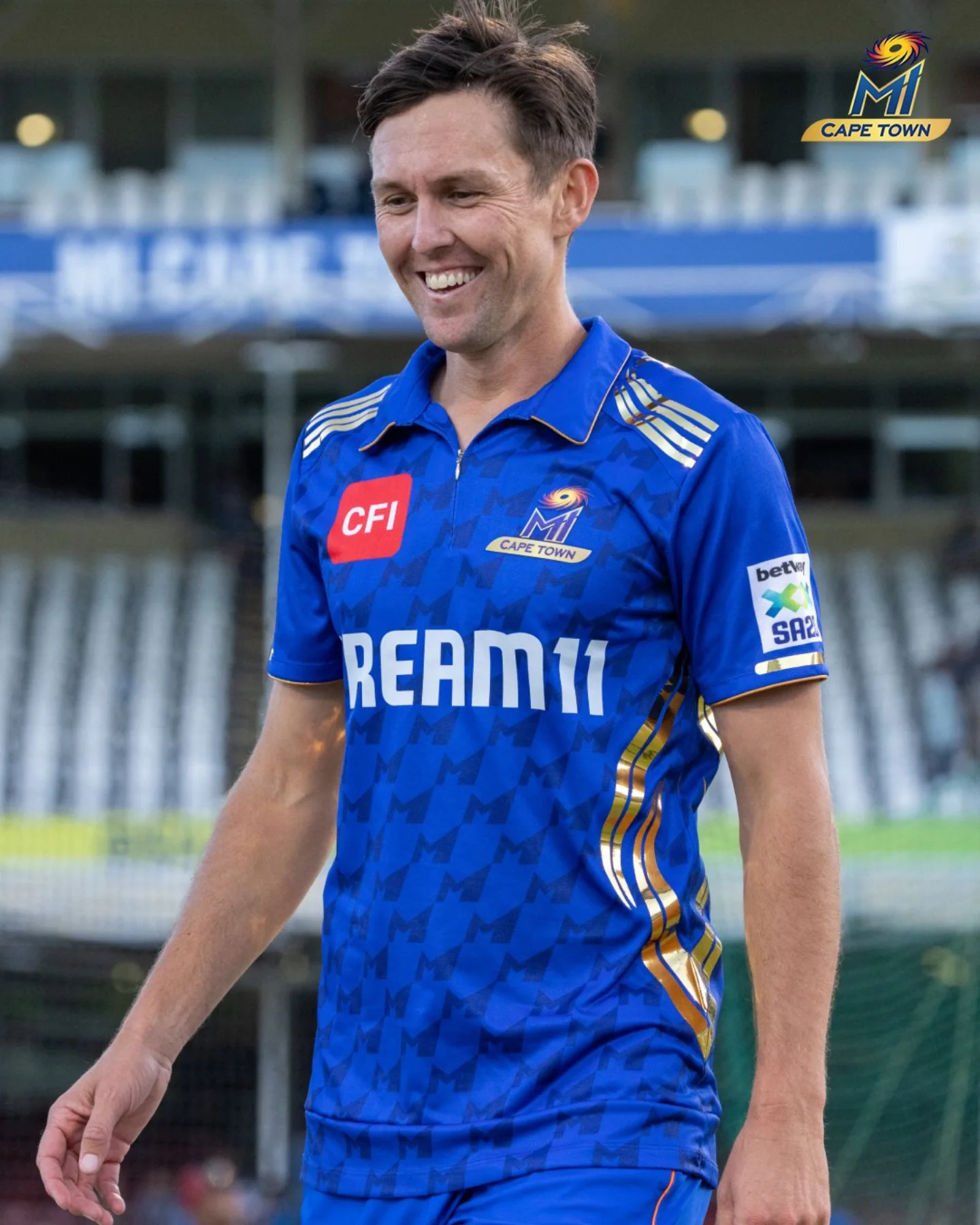 Trent Boult leads MI Cape Town into the weekend, uniting the team with vibrant energy now