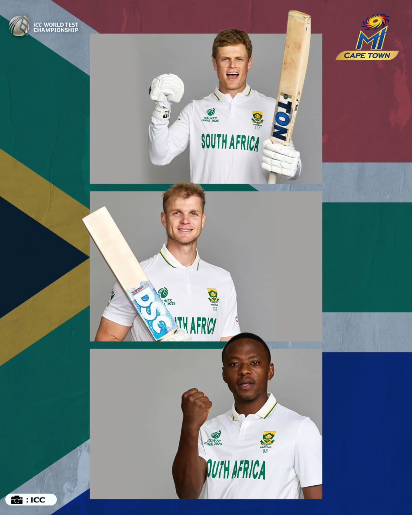 MI Cape Town’s Finest Rise For The Grand Stage MI Cape Town stars light up WTC25 stage, fueling Proteas pride with vivid energy, focused!