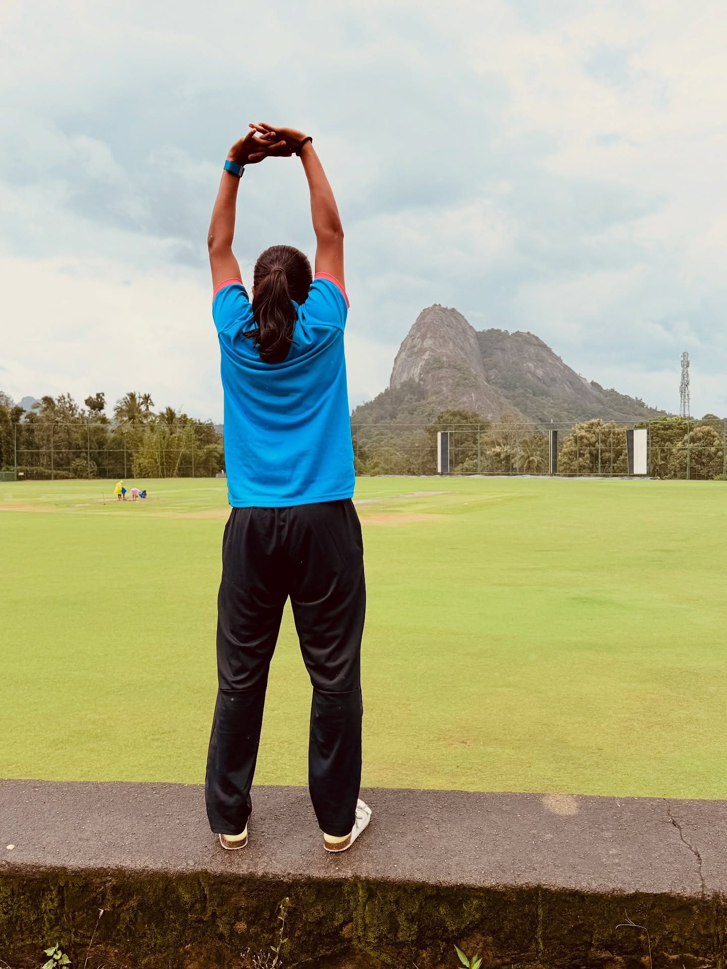 Minnu Mani Embraces Cricket Calm Before The Storm
