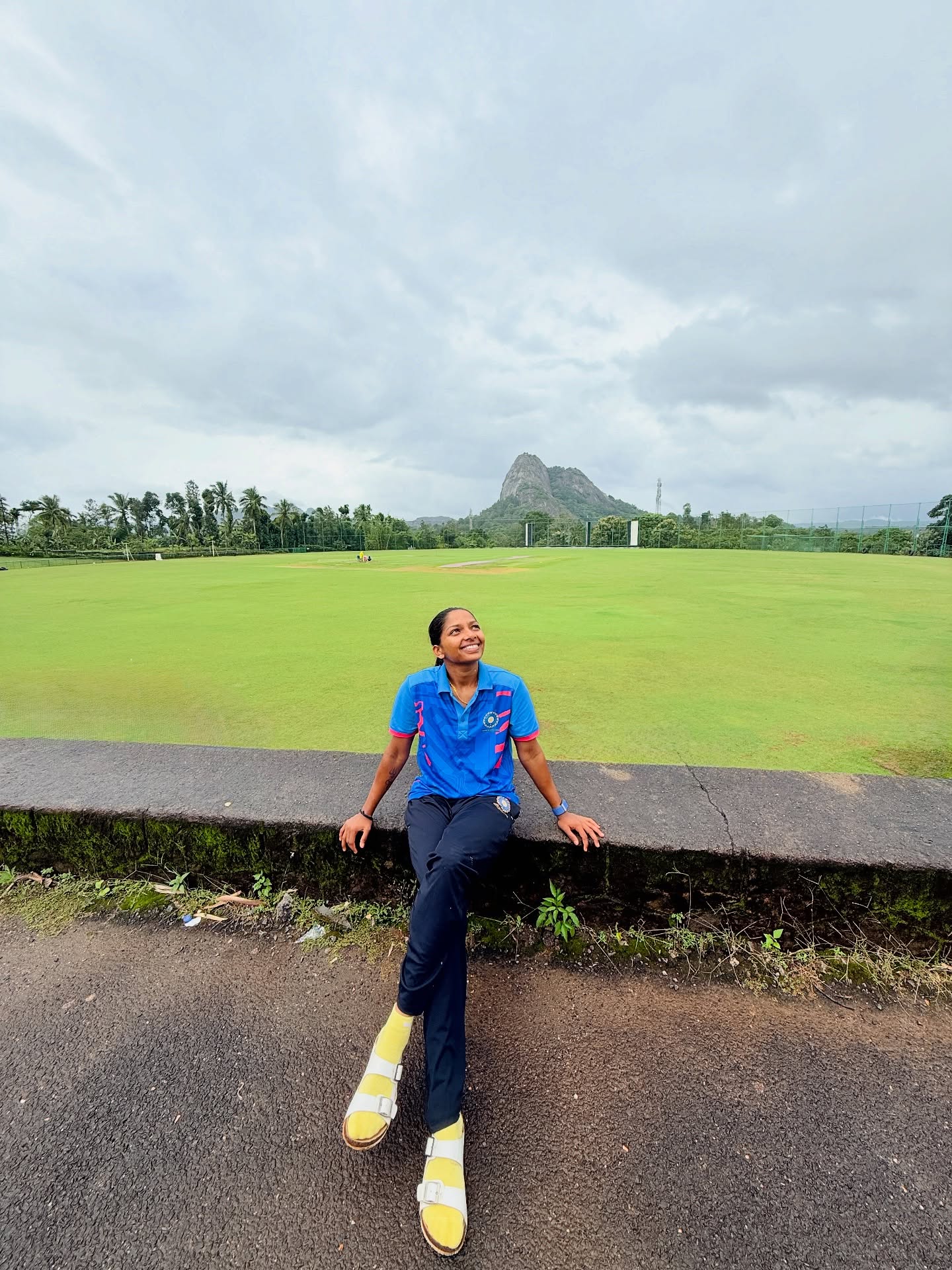 Minnu Mani Embraces Cricket Calm Before The Storm