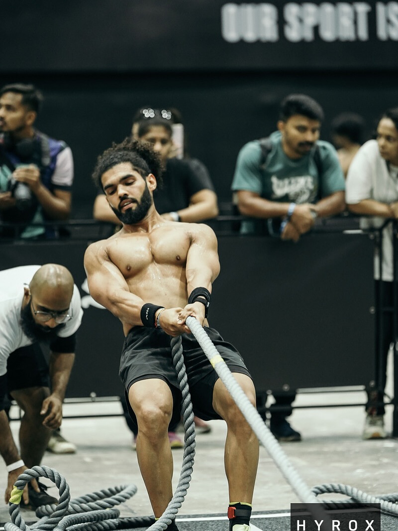 Monu Dagar Sets The Pace At Hyrox Mumbai