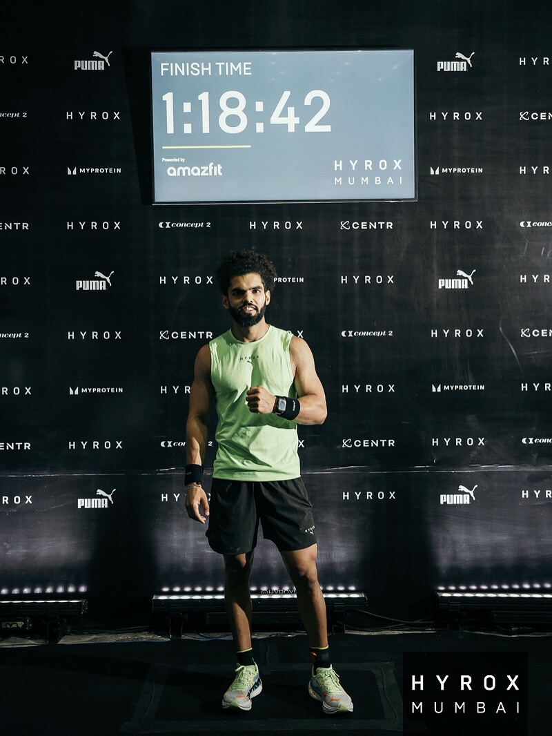 Monu Dagar Sets The Pace At Hyrox Mumbai