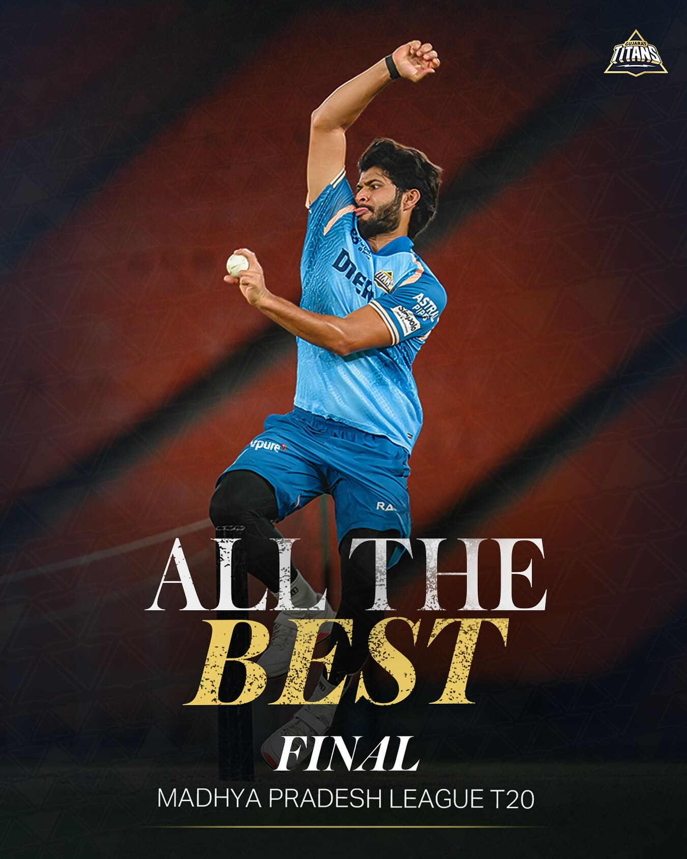 MP League T20 Final: Big Wishes for Arshad Bhai Wishing Arshad success on his big day at MP League T20 final — ready, set, win big! All in