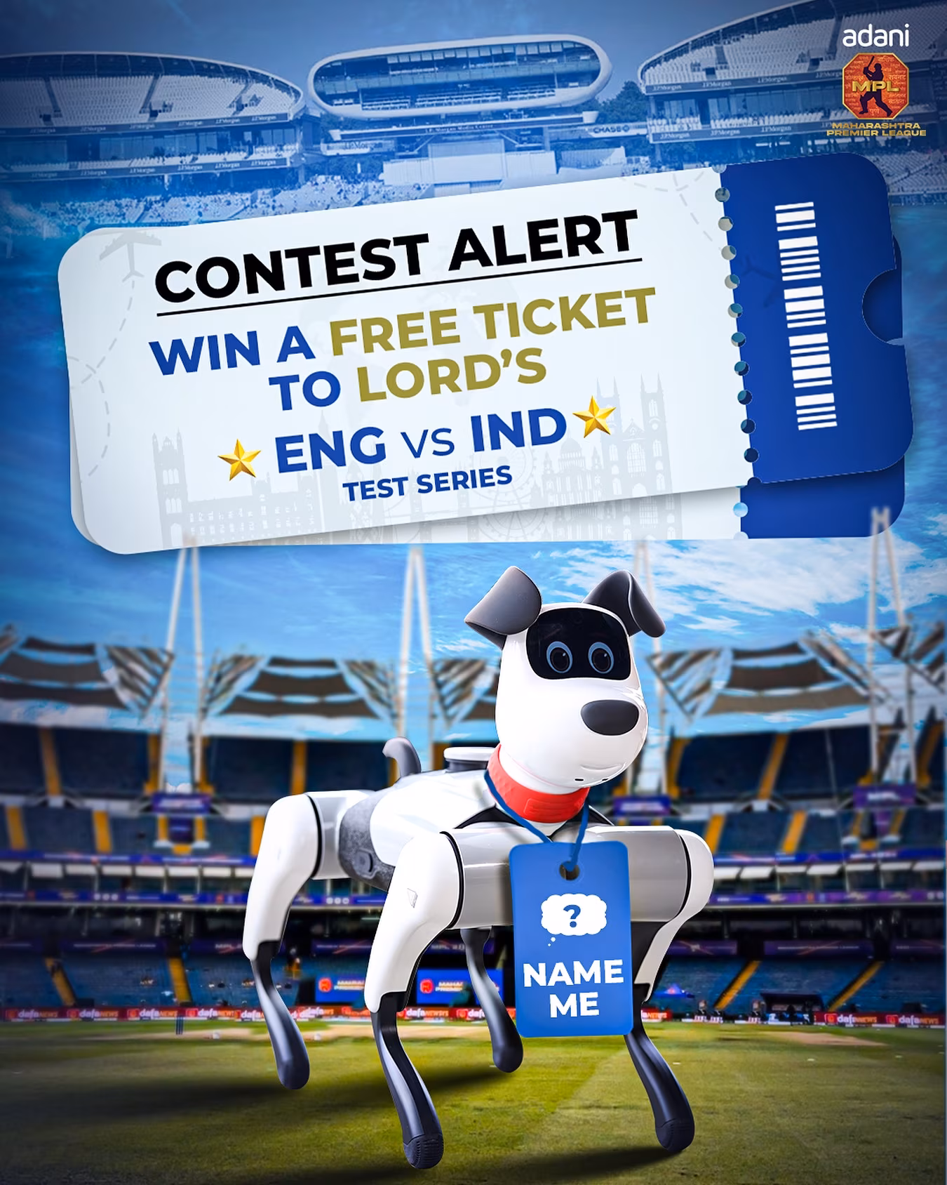 MPL Naming Contest Promises Lord’s Ticket Prize Enter the creative challenge by naming our new mascot and win an exclusive Lord’s ticket!!