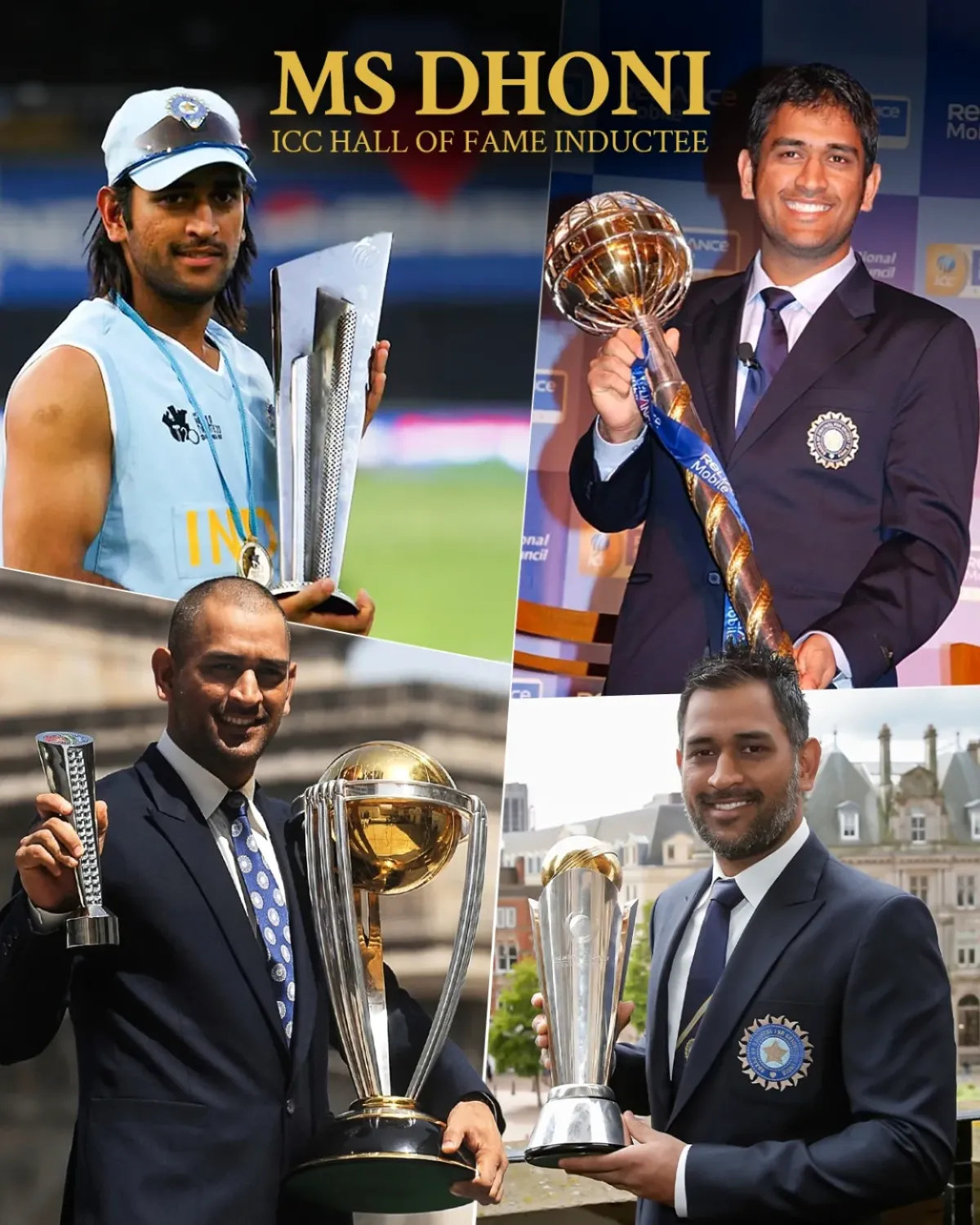 MS Dhoni Honored By Delhi Capitals Delhi Capitals salutes cricket icon MS Dhoni with a tribute celebrating his grand victory!