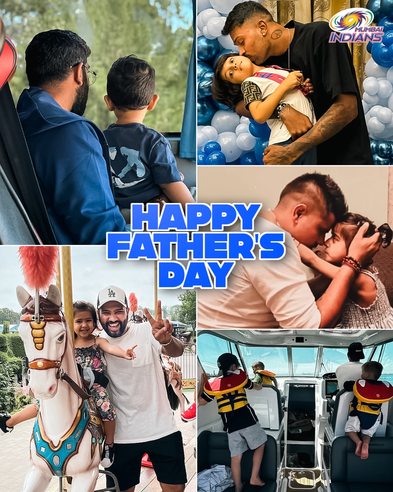 Mumbai Indians Honor Superdads on Father’s Day An uplifting tribute from Mumbai Indians connects sports legends with valued family bonds!