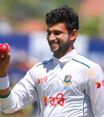 Nayeem Hasan Clinches Maiden Fifer On Away Test Debut