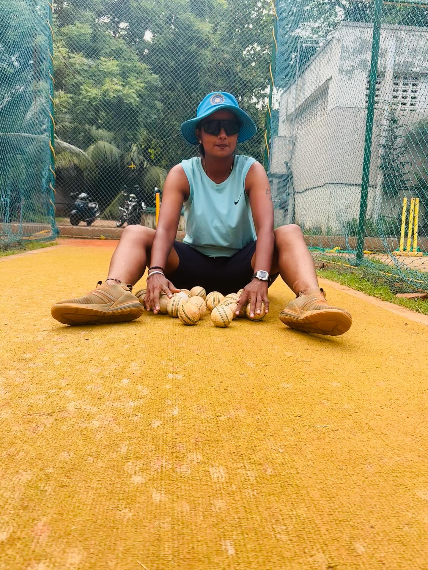Niranjana Nagarajan Embraces Playful Moments
