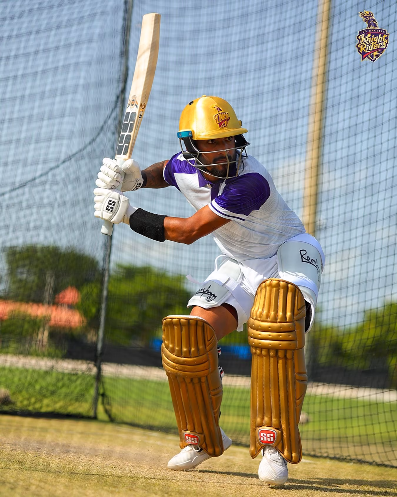 Nitish Kumar’s Dynamic Play Energizes Los Angeles Knight Riders Cricket heat rises as Nitish Kumar steps up with precision for LA Knight Riders in action!