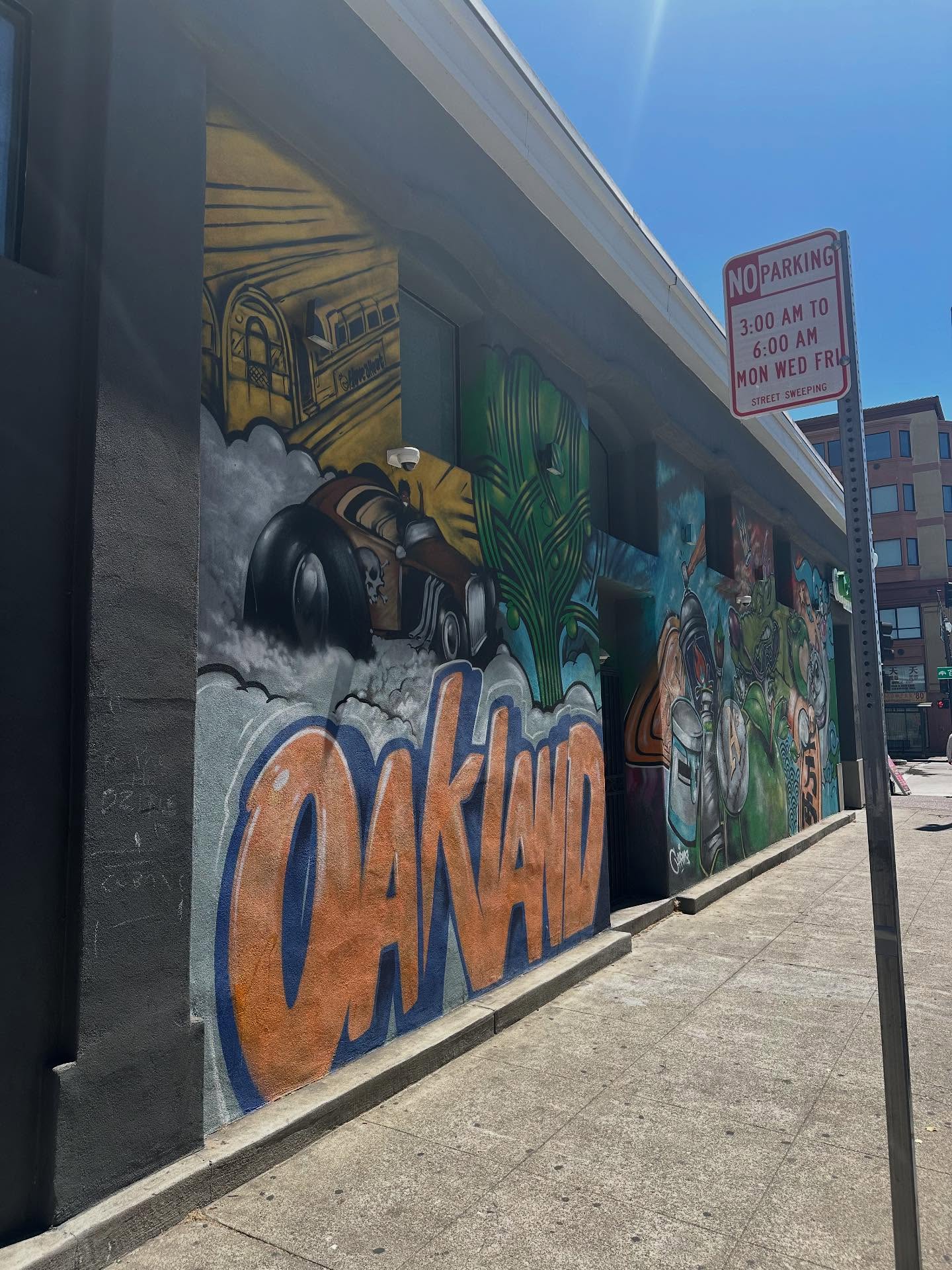 Oakland Coffee Walk Captures Urban Graffiti Vibe