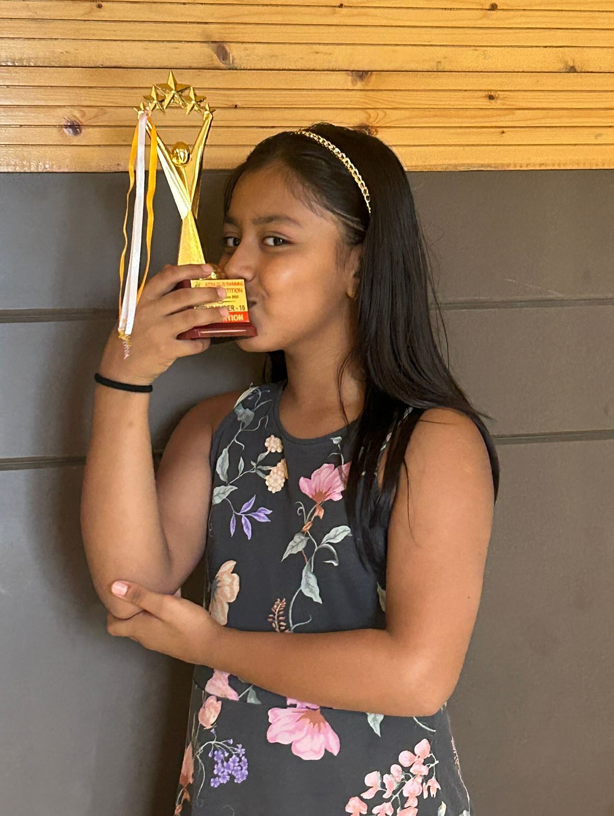 Ojha Daughter Triumphs in Swimming Competition