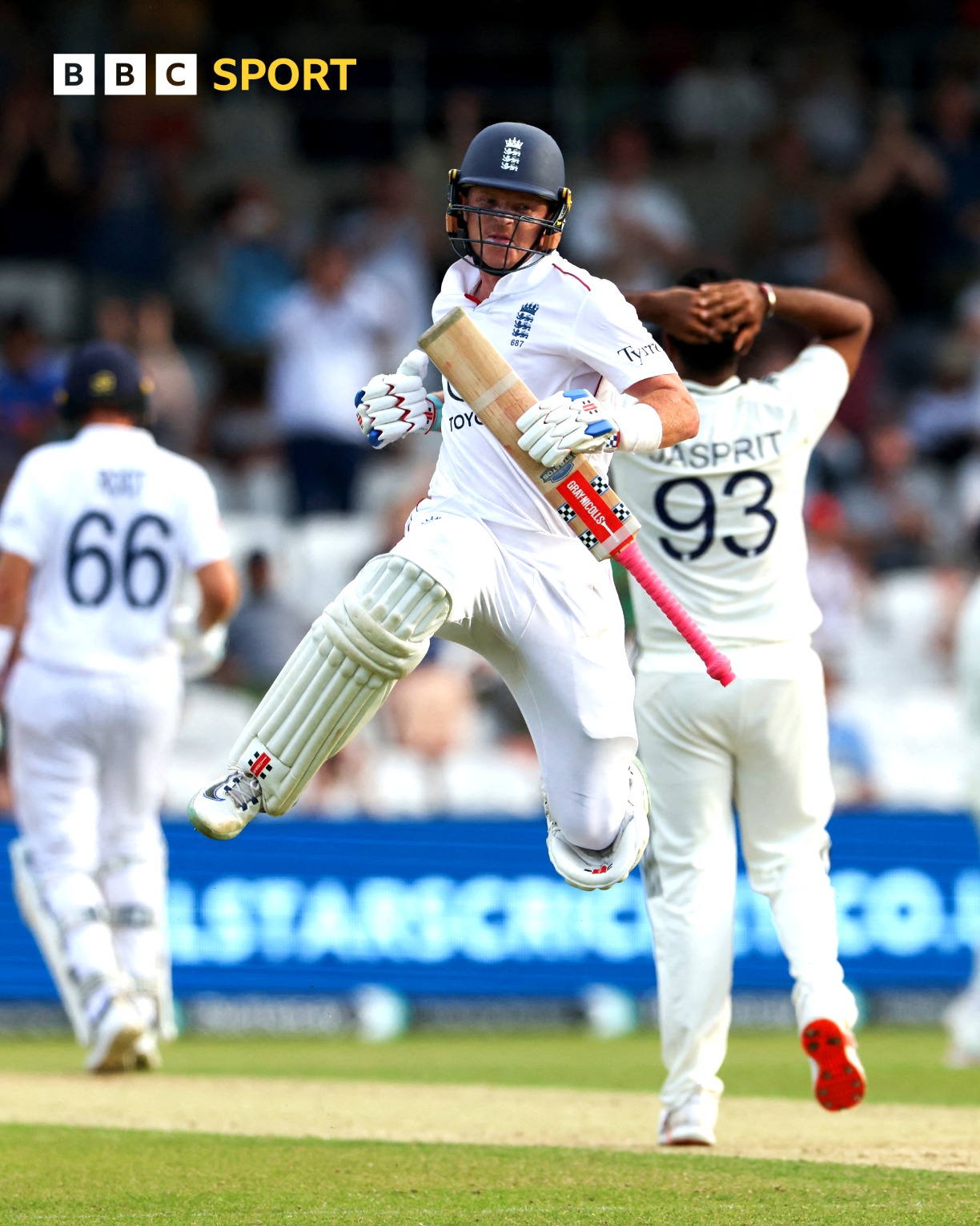 Ollie Pope Shines Under Pressure With Big Knock BBC Cricket spotlight moments as Pope’s masterstroke becomes the talk of the match - epic!