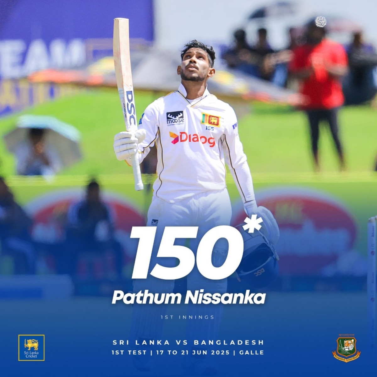 Pathum Nissanka Shines With 150 In Galle Test 150 runs power Sri Lanka's hopes; can Pathum reach his maiden double century in Galle Test?