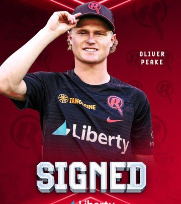 Peake Secures Spot For BBL15