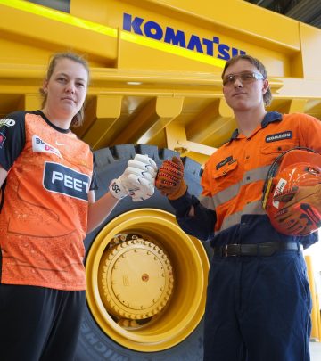 Perth Scorchers Forge Strong Partnership With Komatsu