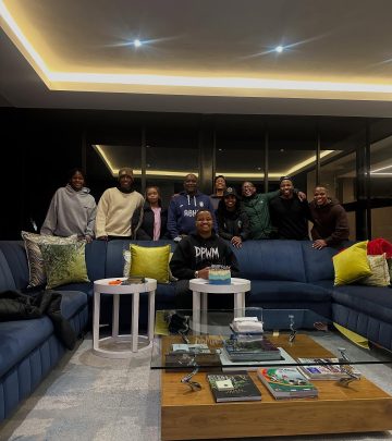 Pitso Mosimane Celebrates Son Kopano’s Birthday