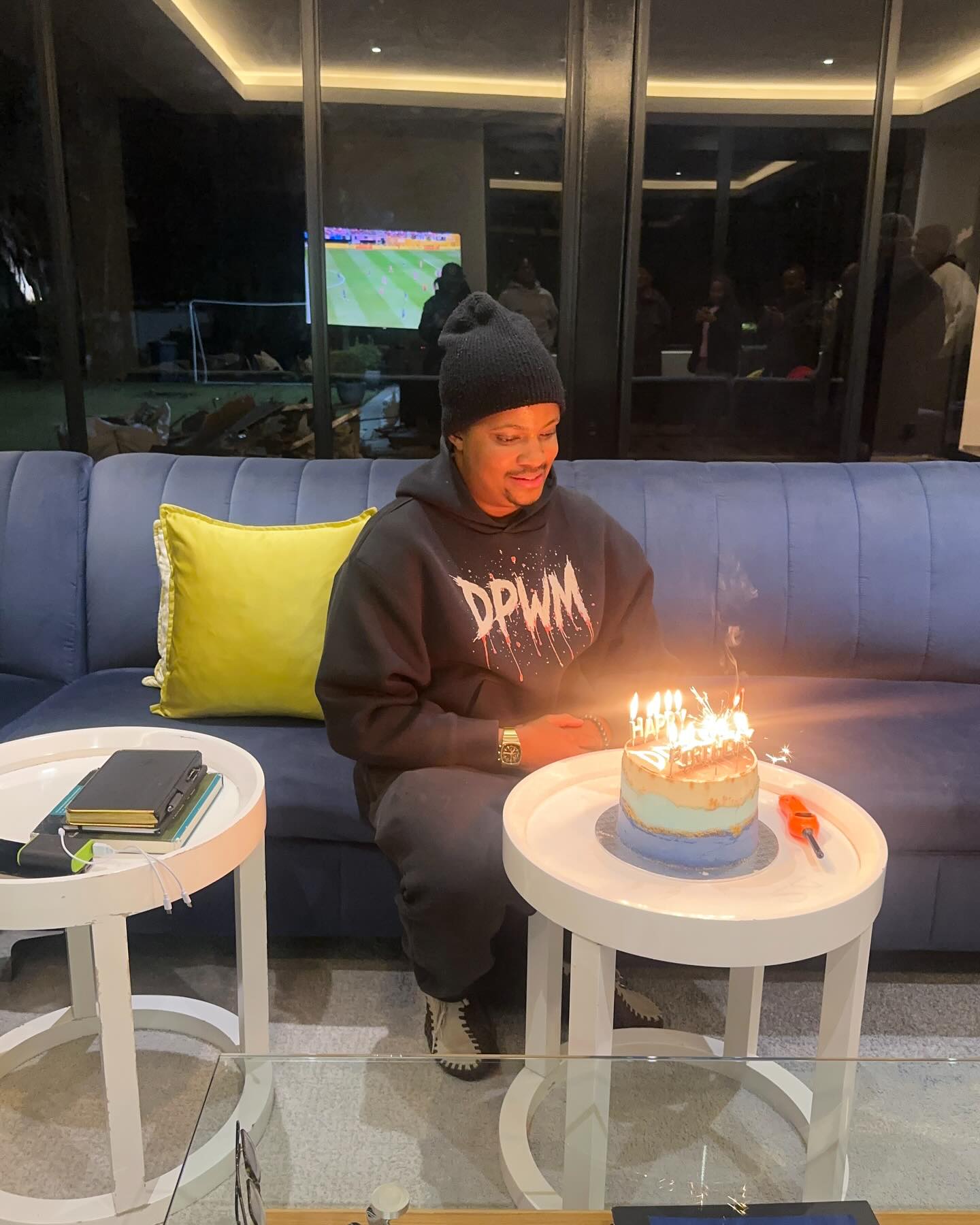 Pitso Mosimane Celebrates Son Kopano’s Birthday